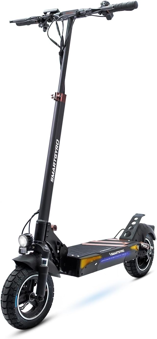 Speedway Pro Trottinette électrique de 1200 W avec 3 Vitesses, Batterie 15 000 mAh 48 V, Double Suspension renforcée, Freins à Disque, 4 Clignotants, Scooter Mixte, Noir