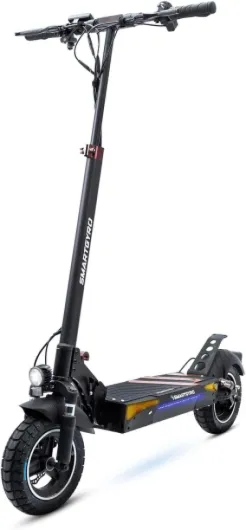Speedway Pro Trottinette électrique de 1200 W avec 3 Vitesses, Batterie 15 000 mAh 48 V, Double Suspension renforcée, Freins à Disque, 4 Clignotants, Scooter Mixte, Noir