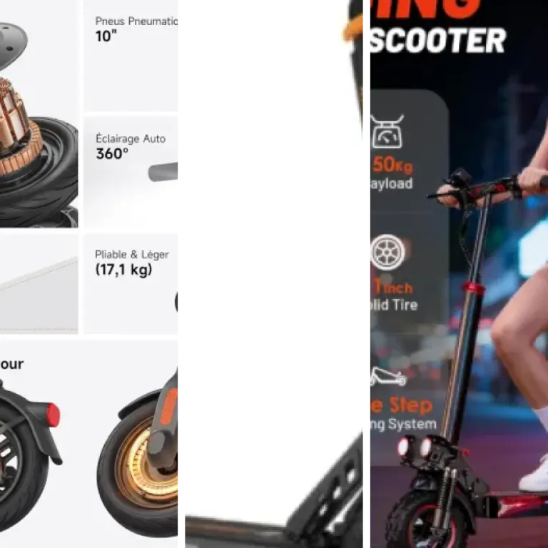Les 5 meilleurs trottinettes électriques grandes roues (septembre 2026)