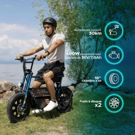 Avis UrbanGlide Thunder 160 : la draisienne électrique urbaine qui mise sur confort et praticité