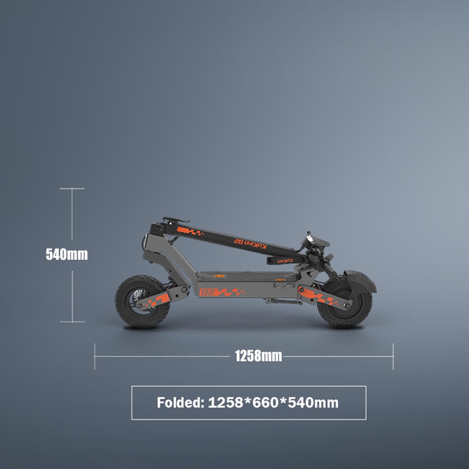 G2 Trottinette Électrique Tout-Terrain pour Adultes, Batterie 48V 15Ah, 55 km d’Autonomie, Pneus 10” Offroad, Écran Tactile, Freins à Disque Doubles, Suspension Complète, Pliable et Robuste