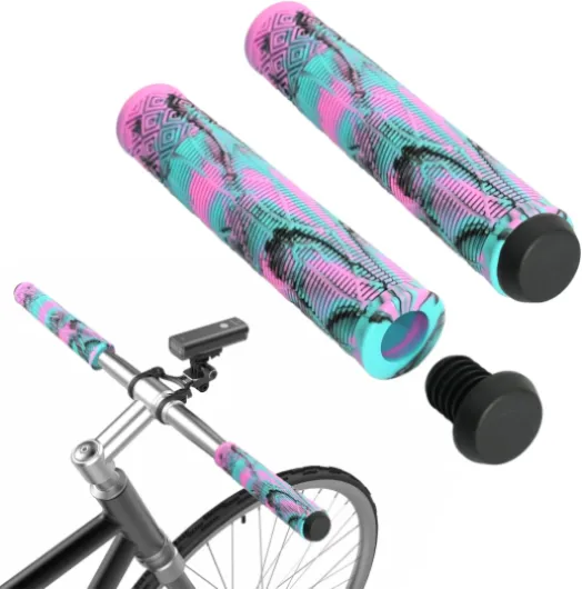 2 Pieces Poignée VTT, Poignee Trotinette, Accessoire Trottinette Electrique, 160 Mm, Adaptées à De Nombreux Véhicules, Y Compris Les VTT, Les VéLos Pliants Et Les Scooters