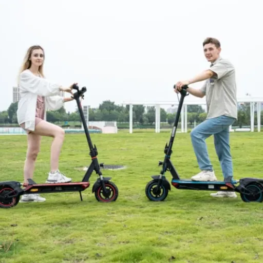 Test EVERCROSS A1 : une trottinette costaud pour les trajets du quotidien, avec quelques compromis