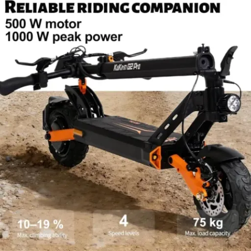 Test Kukirin G2 (PLAYBIK) : une trottinette électrique musclée mais pas parfaite