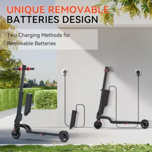Test HX X6 : la petite trottinette électrique urbaine avec batterie amovible qui fait le job