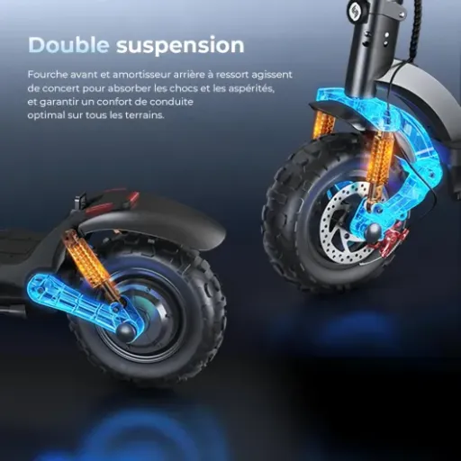 Test isinwheel GT2 : une trottinette costaud qui envoie, mais pas pour tout le monde