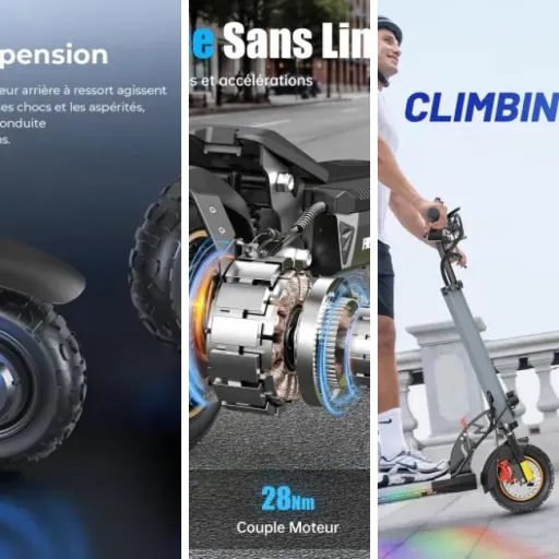 5 meilleurs trottinettes électriques trajets domicile-travail : notre comparatif (avril 2026)