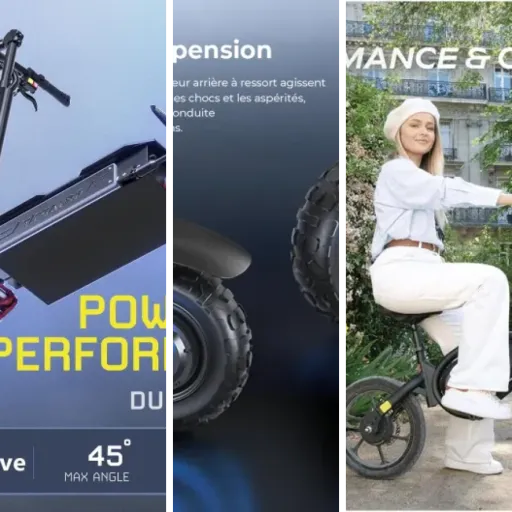Top 5 des meilleurs trottinettes électriques usage intensif (avril 2026)