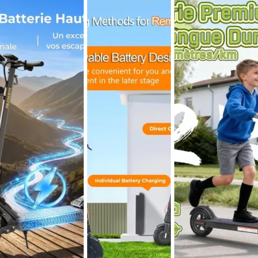 Top 4 des meilleurs trottinettes électriques usage intensif quotidien (avril 2026)