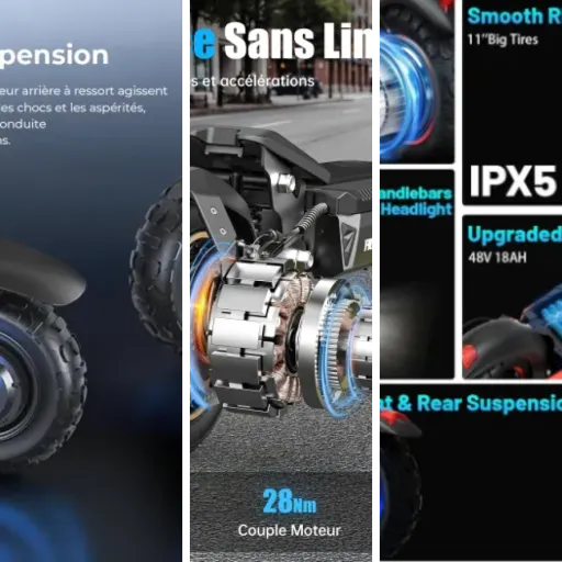 Comparatif des 5 meilleurs trottinettes électriques matériaux premium (avril 2026)