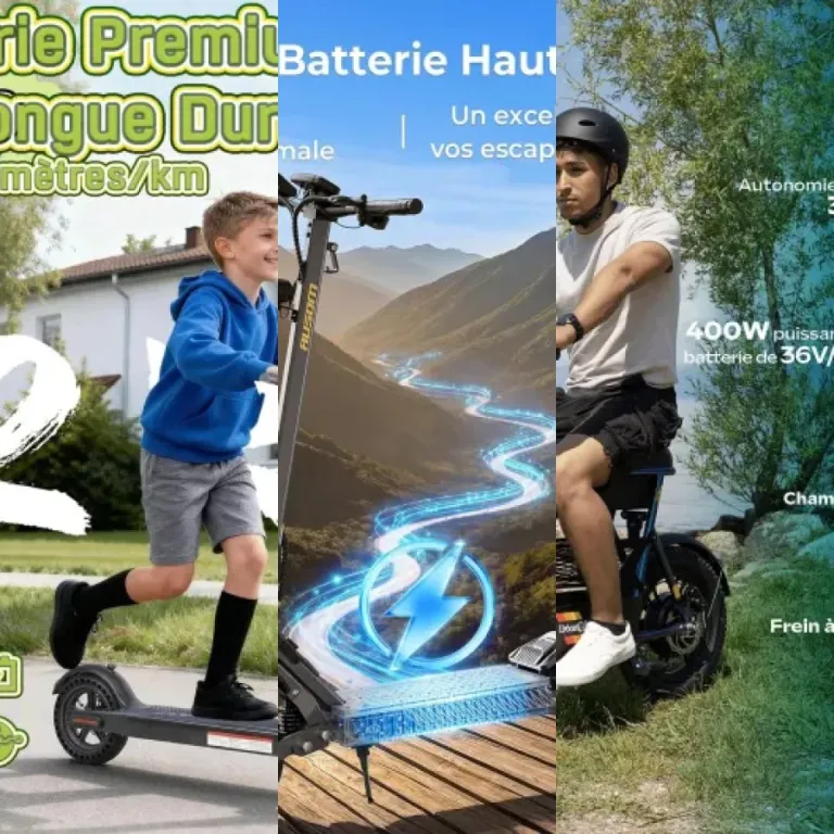 Quel trottinettes électriques freins à disque choisir ? Top 17 (2026)