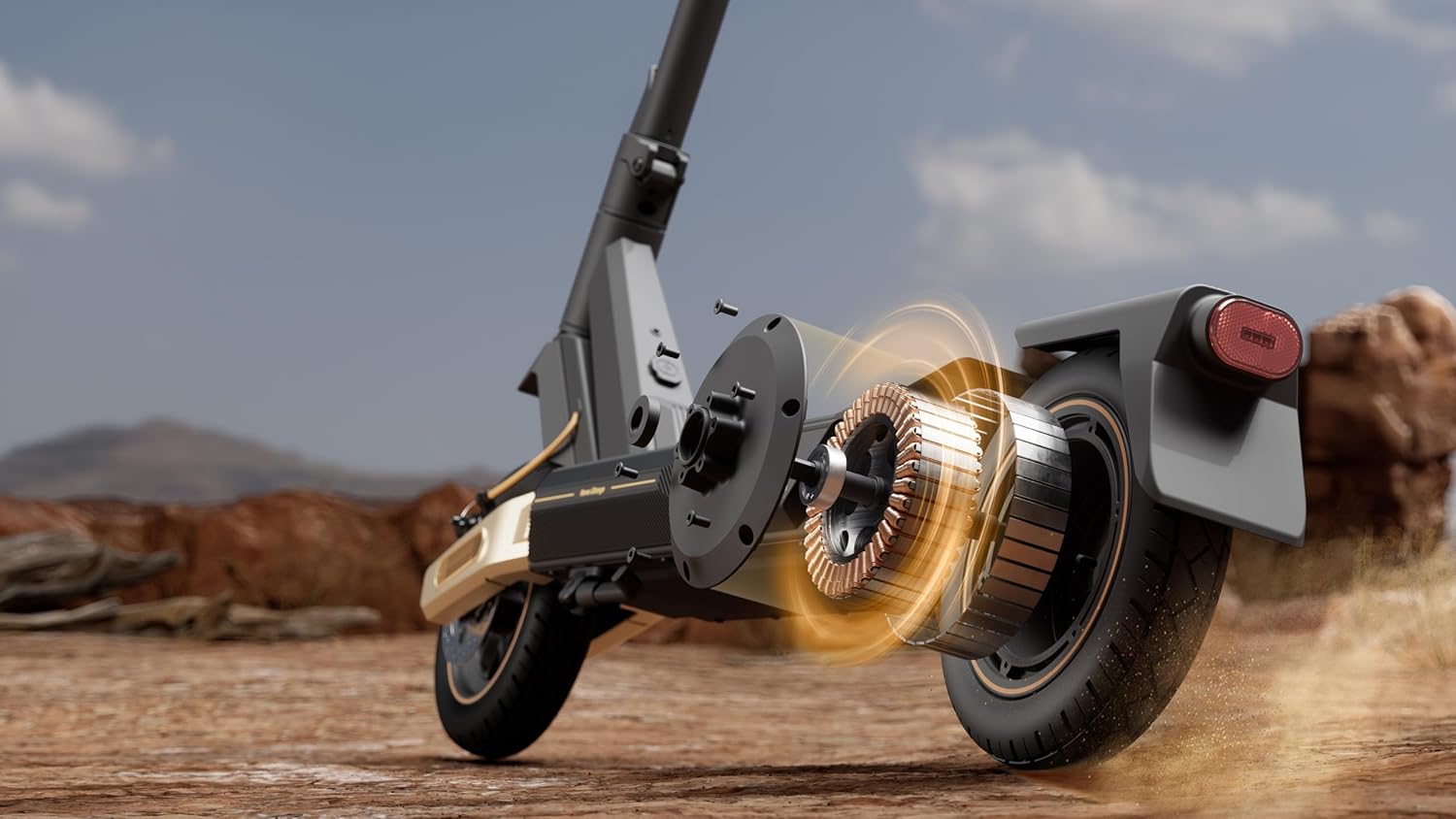 ST5 Pro Trottinette Electrique Adulte 75km Longue Autonomie(145km Max), Moteur 1350W, Triple Freinage & TCS, Suspension Damping Arm™, Apple Find My, Tableau de Bord TFT, 4 Modes Conduite, IPX6