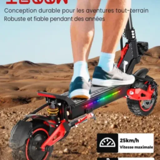 Test Trottinette Électrique 1600W J15max : grosse patate, mais pas pour tout le monde