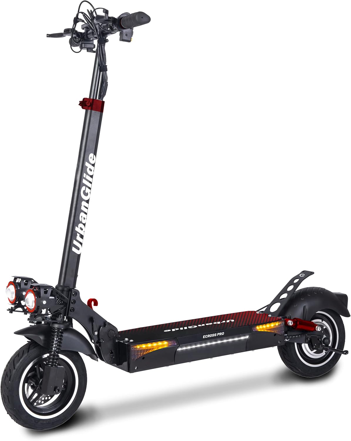 Trottinette Électrique Adulte UrbanGlide ECROSS – Moteur 1300W - Autonomie Jusqu'a 60 km - Pneu Tubeless 10" - Batterie 54V/13Ah - Poids 23Kg