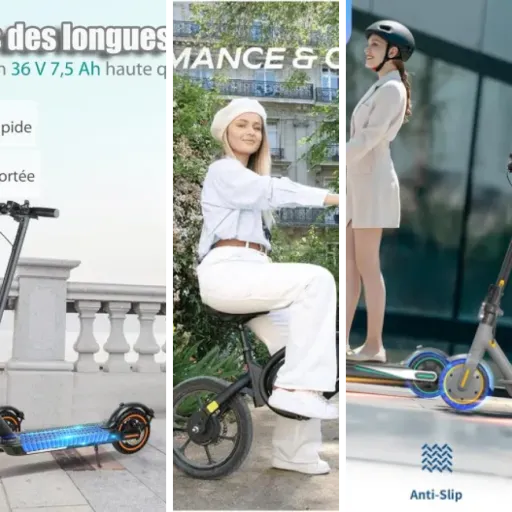 Notre sélection des 7 meilleurs trottinettes électriques usage urbain (mai 2026)