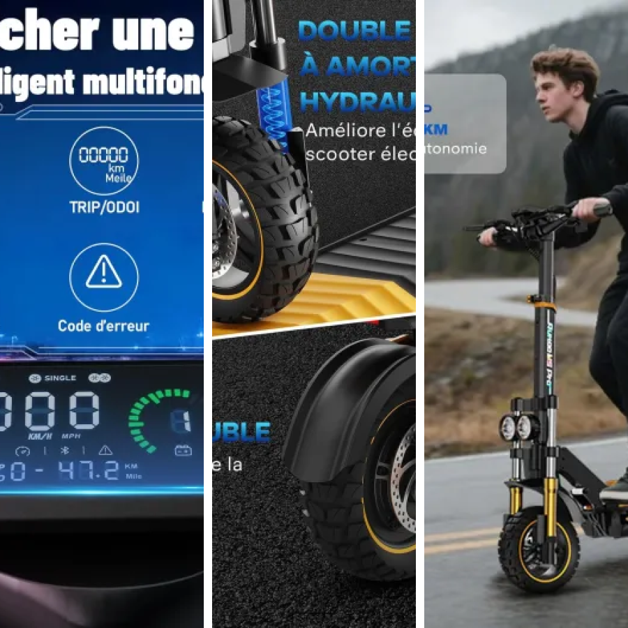 Quel trottinettes électriques moteur unique choisir ? Top 6 (2026)