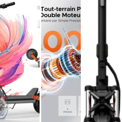 Top 4 : meilleurs trottinettes électriques suivi GPS (mai 2026)