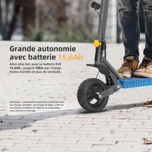 Test Ausom L1 : une grosse trottinette urbaine qui envoie, mais pas sans compromis