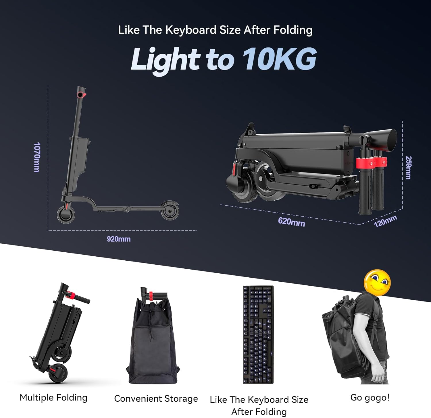 X6/X8 Trottinette Électrique Adulte, Batterie Amovible Scooter Électrique Adulte, Moteur 350/500W, 5.5/10" Pouces, Vitesse 25Km/H, Autonomie 15-40Km, Double Freinage,APP X6 7.5A-1 Batterie