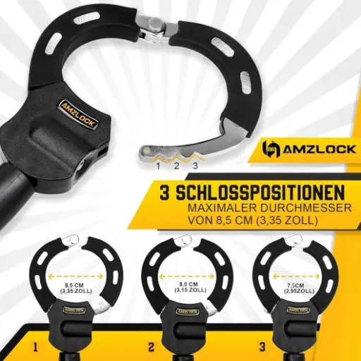 Test AMZLOCK Antivol Trottinette Électrique : un gros cadenas qui fait le job sans trop de chichis