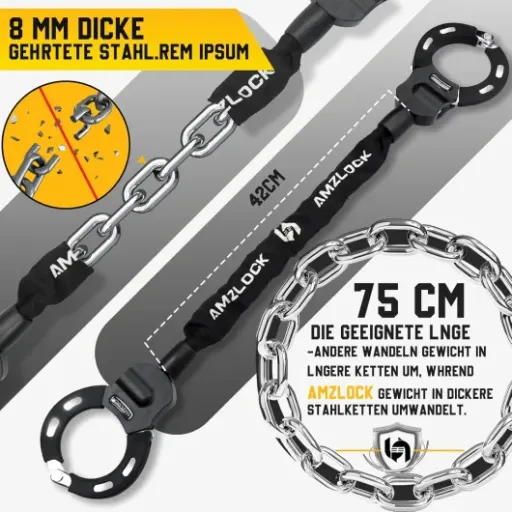 Test Antivol Trotinette Electrique AMZLOCK : lourd, costaud, pas très discret mais rassurant