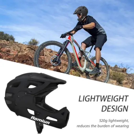 Test casque VTT intégral Aomiun : le casque 2-en-1 pas cher qui fait le job