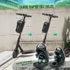 Test Jeebel sacoche 2,8L + antivol chaîne : combo pratique pour trottinette, mais pas un coffre-fort