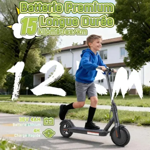 Test Trottinette Électrique Ado Otomoo HF4 : pratique pour les petits trajets, mais la batterie fait peur