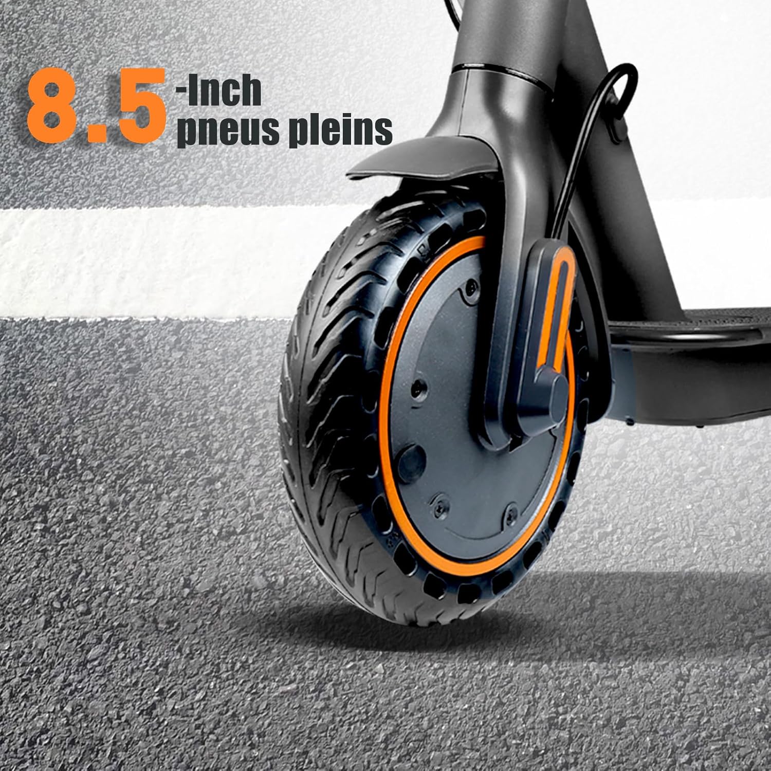 Trottinette Electrique Adulte Pliable, autonomie de 30 km,Vitesse maximale de 25 km/h,Double système de freinage Batterie 36V 7.8Ah-Loisirs et divertissements,