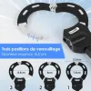 Test Antivol Menottes SKUTZTEK : un gros cadenas qui rassure, mais qu’on sent dans le sac