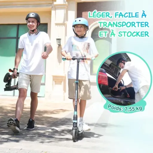 Test RCB TECH R15 : la trottinette électrique enfant qui fait le job sans exploser le budget
