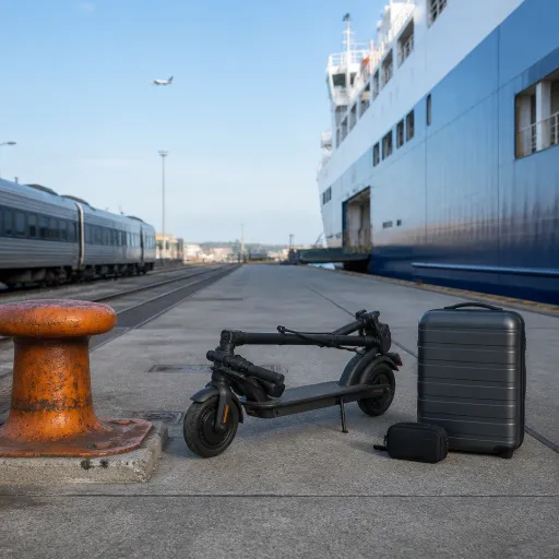 Emmener sa trottinette en vacances : avion, train et ferry, mode d'emploi