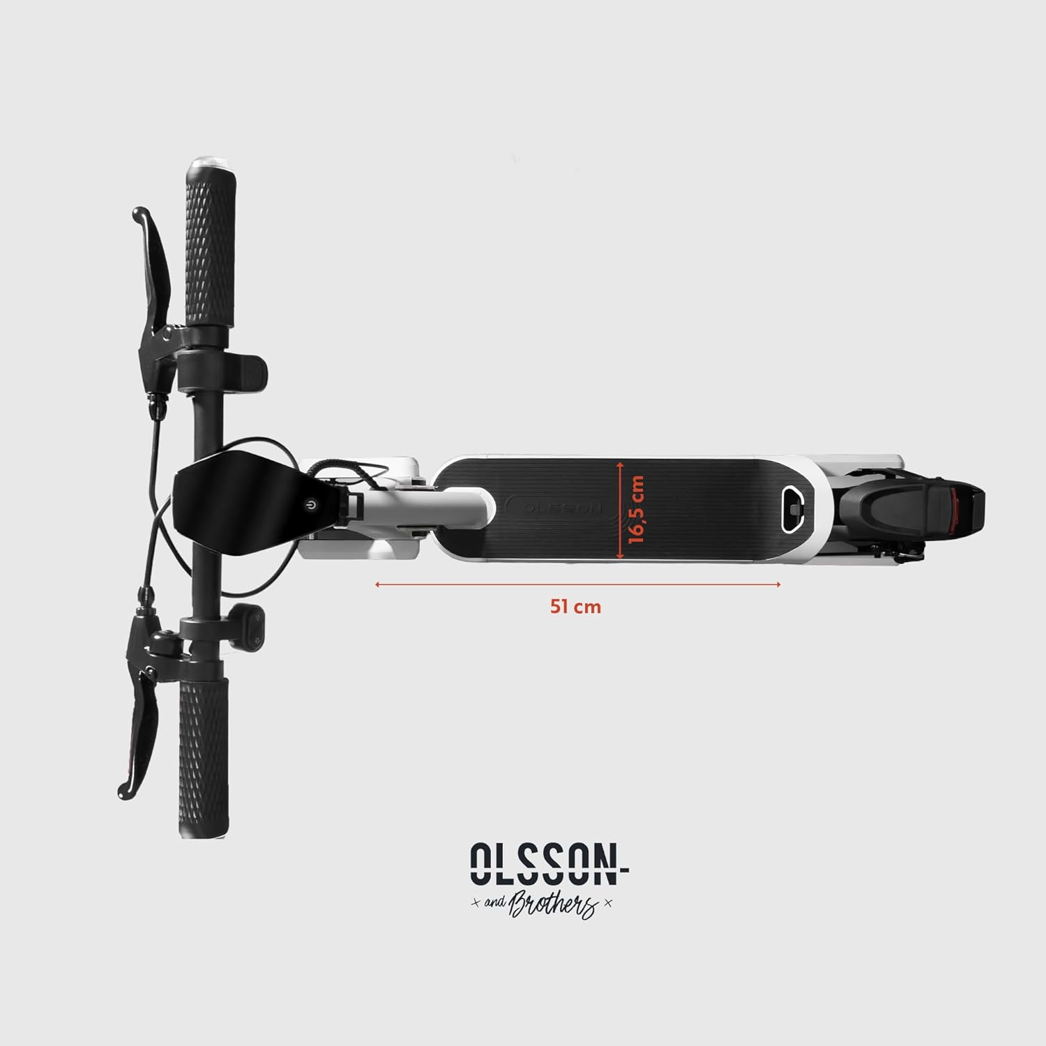 OLSSON Quantum Trottinette Électrique Adulte – Moteur 580W – Autonomie 38 km – Batterie 10000 mAh – Roues 10’’ – Clignotants – Régulateur de Vitesse – Pliable Gris