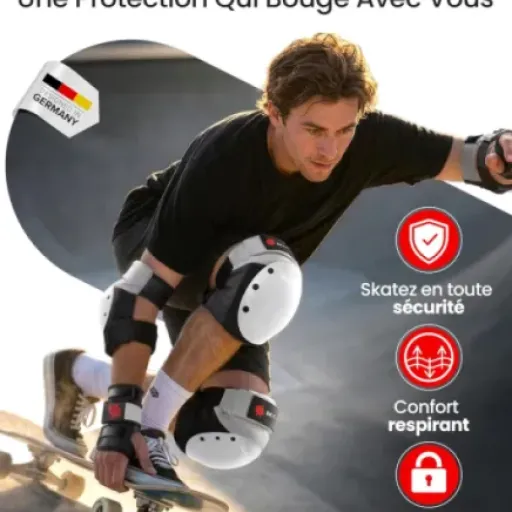 Test SKATEWIZ protections patineur : le set qui fait le job sans prise de tête