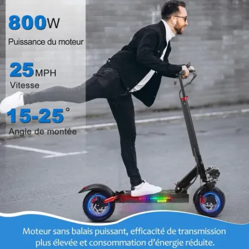 Test Trottinette Électrique Adulte 800W MIWEN J01 : la chinoise tout-terrain qui fait le job sans se ruiner