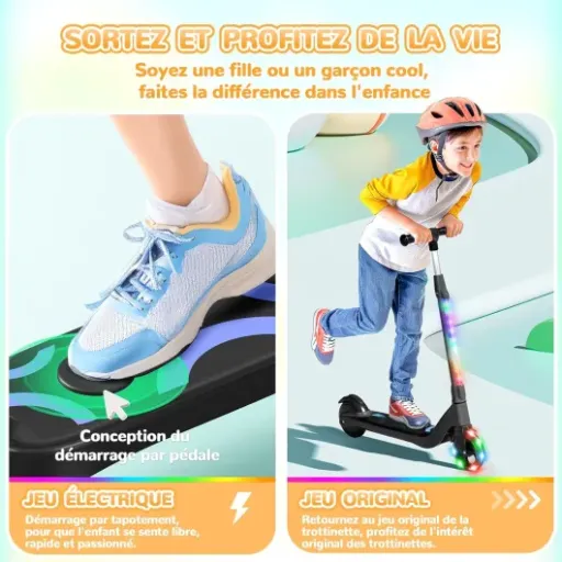 Test SISIGAD Trottinette Electrique Enfant : une petite électrique sympa mais avec des limites claires