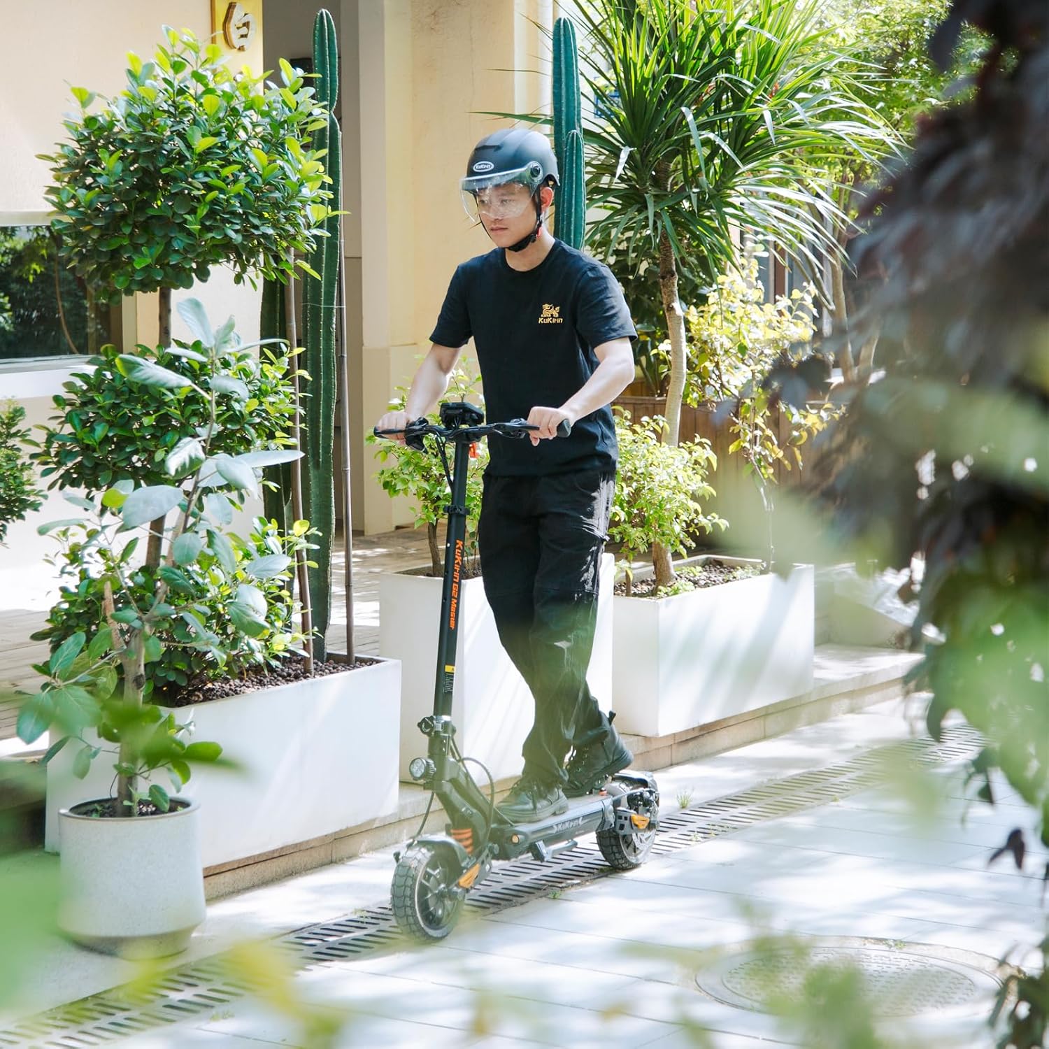 Série G2 Trottinette Électrique Adulte Pliable, Pneus Tubeless, Suspension Avant et Arrière, Freinage à Double Disque, Autonomie Durable G2 Master(2025)-1000*2-52V 20.8Ah ≤70km