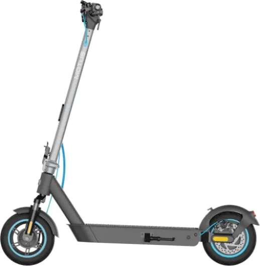 Scooty 10 Pro NFC GPS Trottinette Électrique Adulte 600W, Autonomie Jusqu’à 70 km, Double Suspension, Roues 10 Pouces, Clignotants Intégrés, Application Mobile, Verrouillage NFC