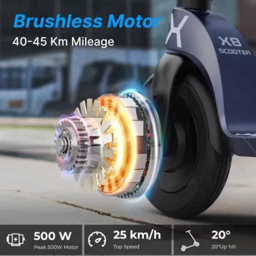 Test HX X8 : la trottinette électrique urbaine avec batterie amovible qui fait le job au quotidien