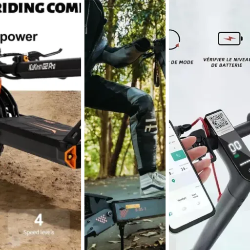 Top Trottinettes électriques usage mixte ville/campagne