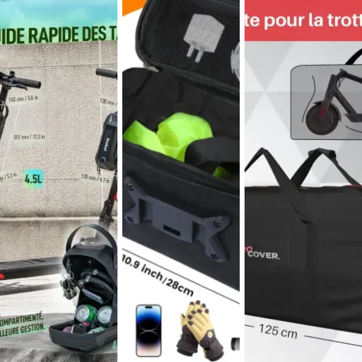 Les meilleurs sacoches et sacs trottinette : notre top 5 (juin 2026)