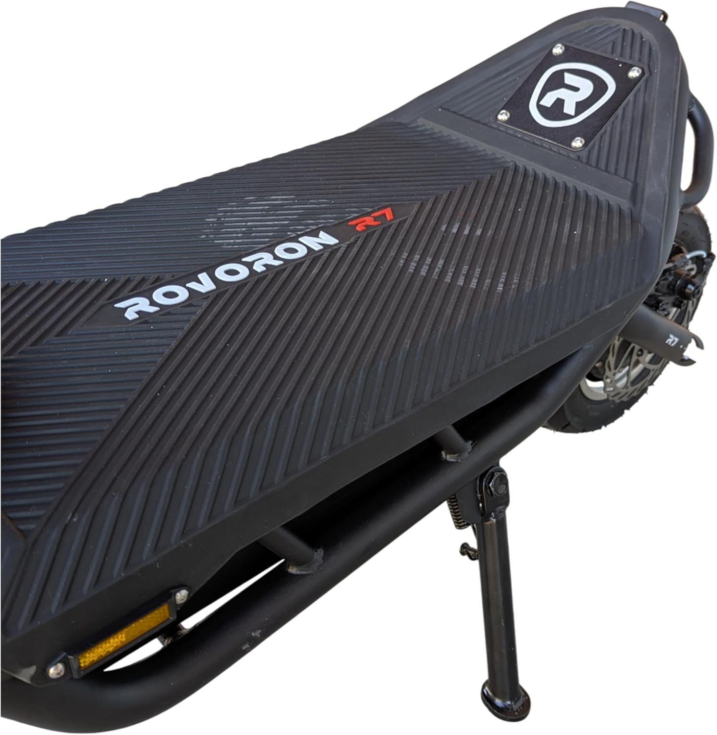 ROVORON R7 Trottinette Électrique, 60V 28Ah, Moteurs Doubles, Pneus 11 Pouces Tubeless, Signature LED Noir