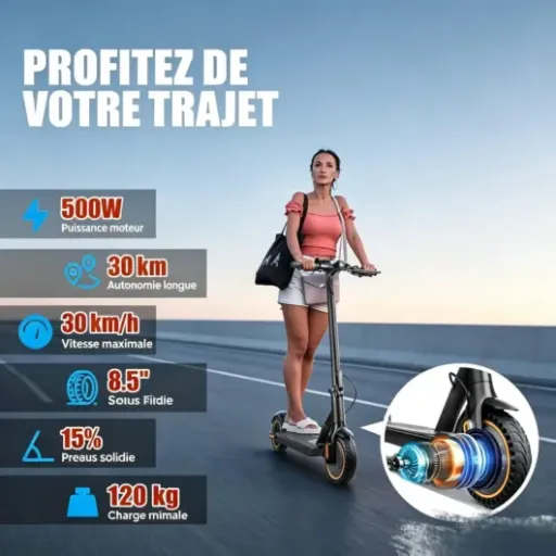 Test Widoway HF4 : la trottinette électrique pas chère qui fait le job (mais avec quelques gros warnings)