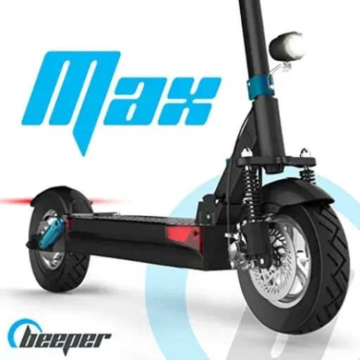 Test BEEPER Max 500W 48V 8Ah : la trottinette « SUV » urbaine qui privilégie le confort à la légèreté