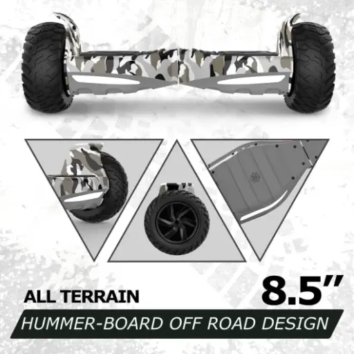 Test GeekMe Hoverboard SUV 8,5 pouces : le jouet tout-terrain qui fait le job (mais pas parfait)