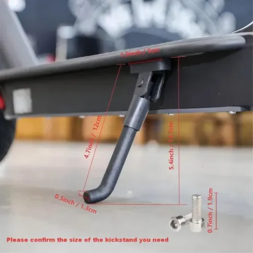 Test Béquille Trottinette M365 SNOUHAE : le remplacement simple qui fait le job
