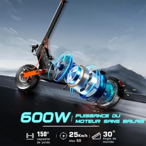 Test JOYOR S5-Z : une trottinette puissante et costaud pour les trajets quotidiens