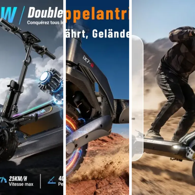 Top 5 des meilleurs trottinettes électriques 2000W (2026)