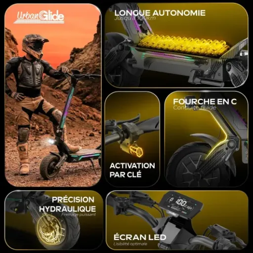 Test UrbanGlide EON X AIR : la grosse trottinette pour longs trajets… mais pas pour tout le monde