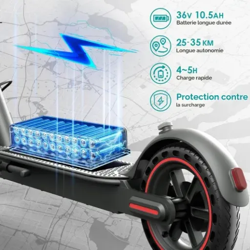 Test Zephyride V8 (Red-A) : la trottinette électrique urbaine qui fait le job sans chichi